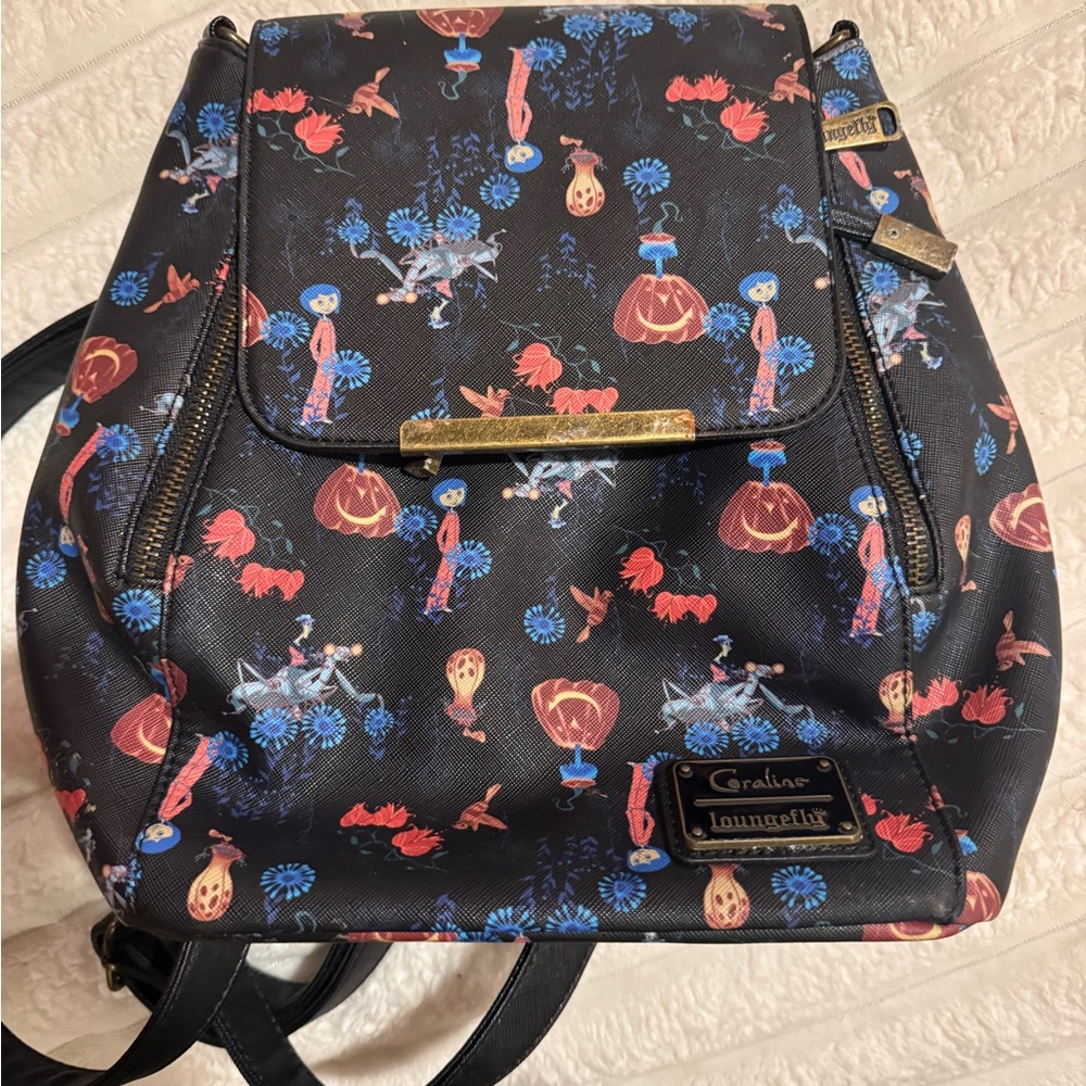 Coraline Convertible Loungefly Backpack